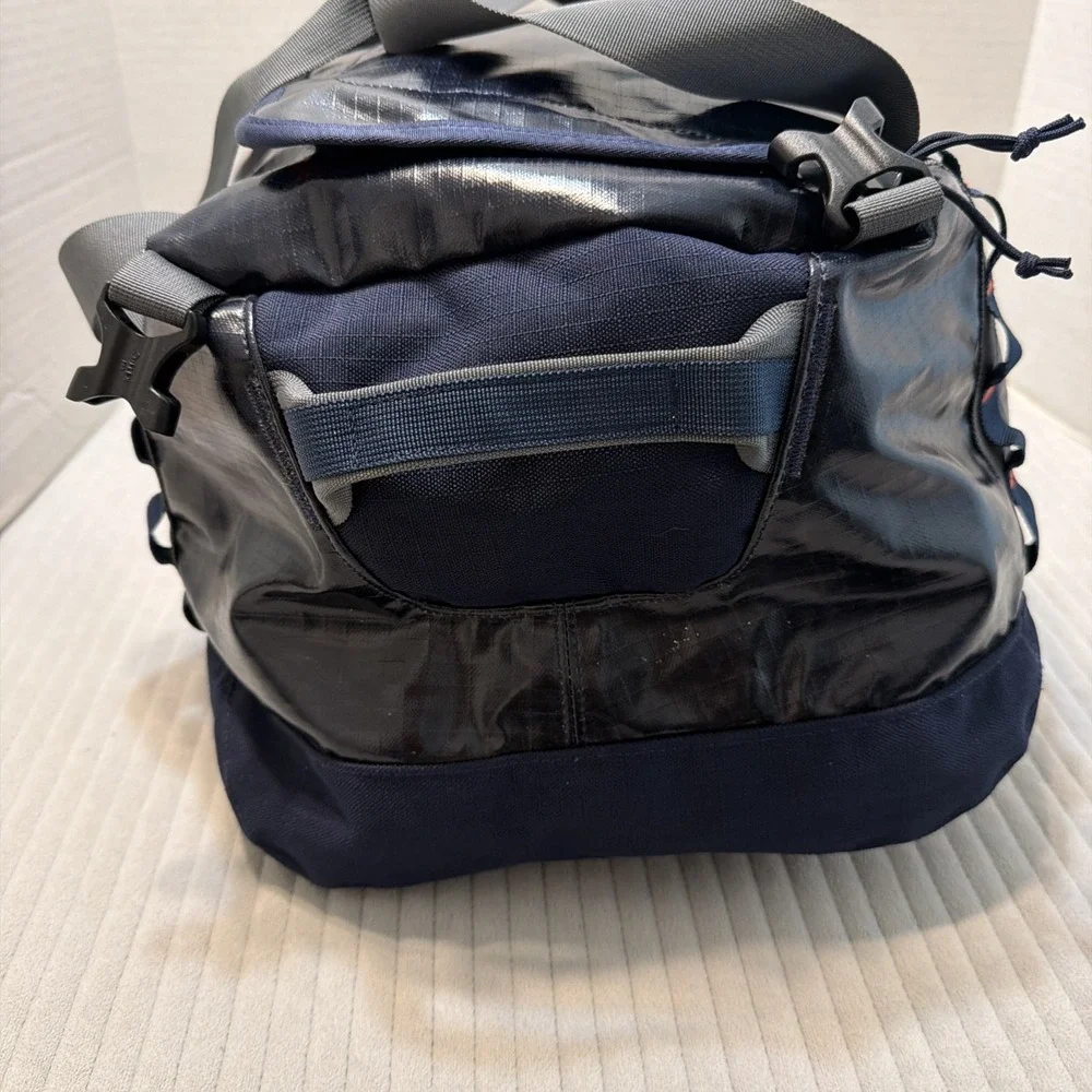 PATAGONIA Blue Orange Hole Duffel Bag 45 L Shiny version